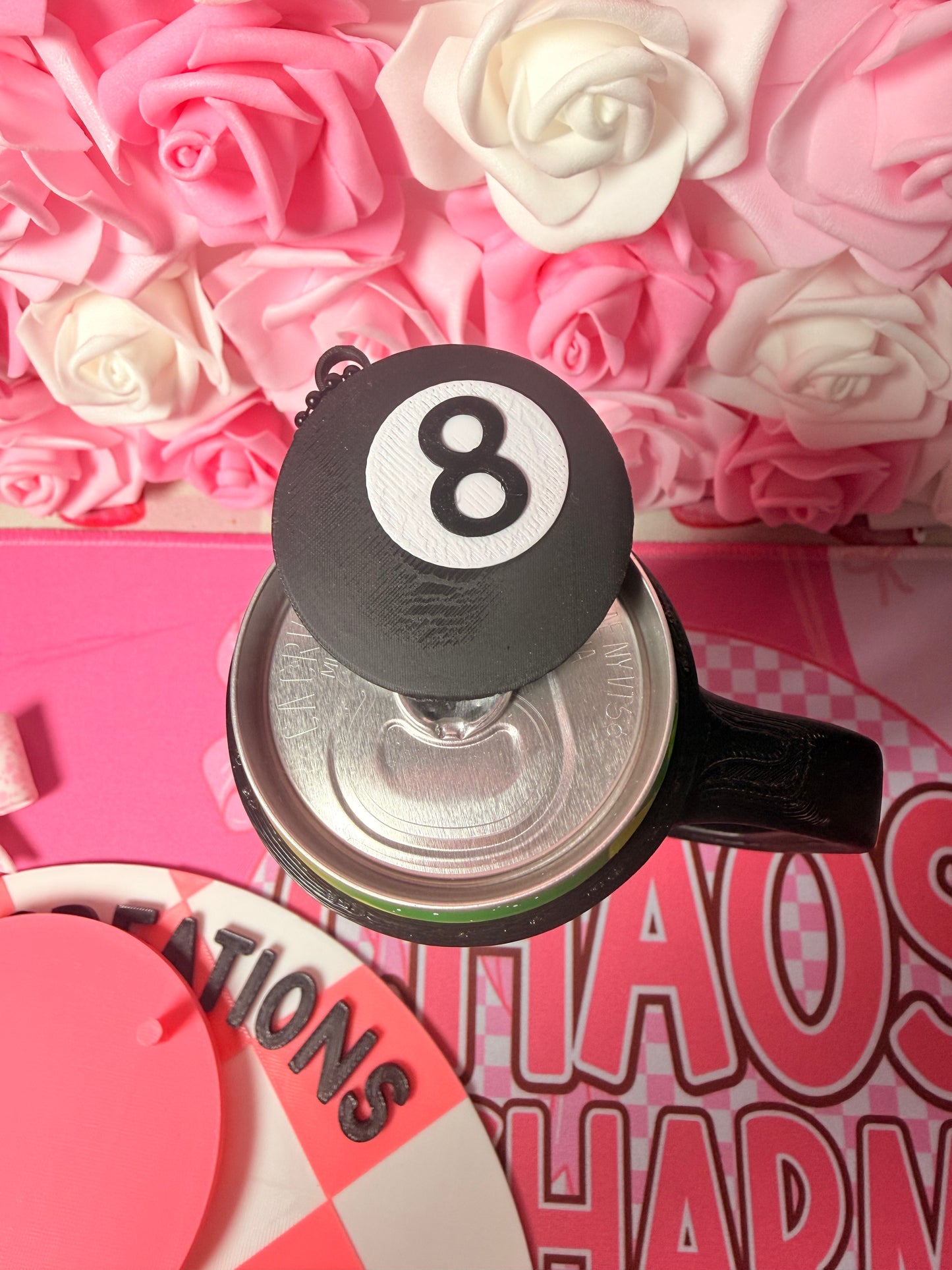 8 ball Can Tab Opener