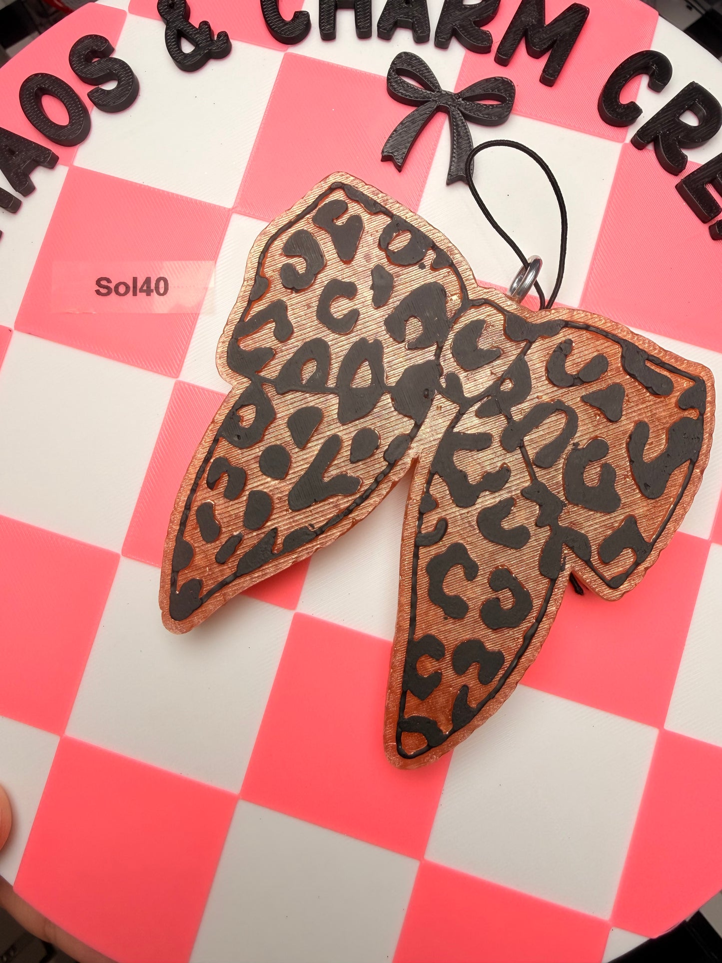 Leopard bow freshie