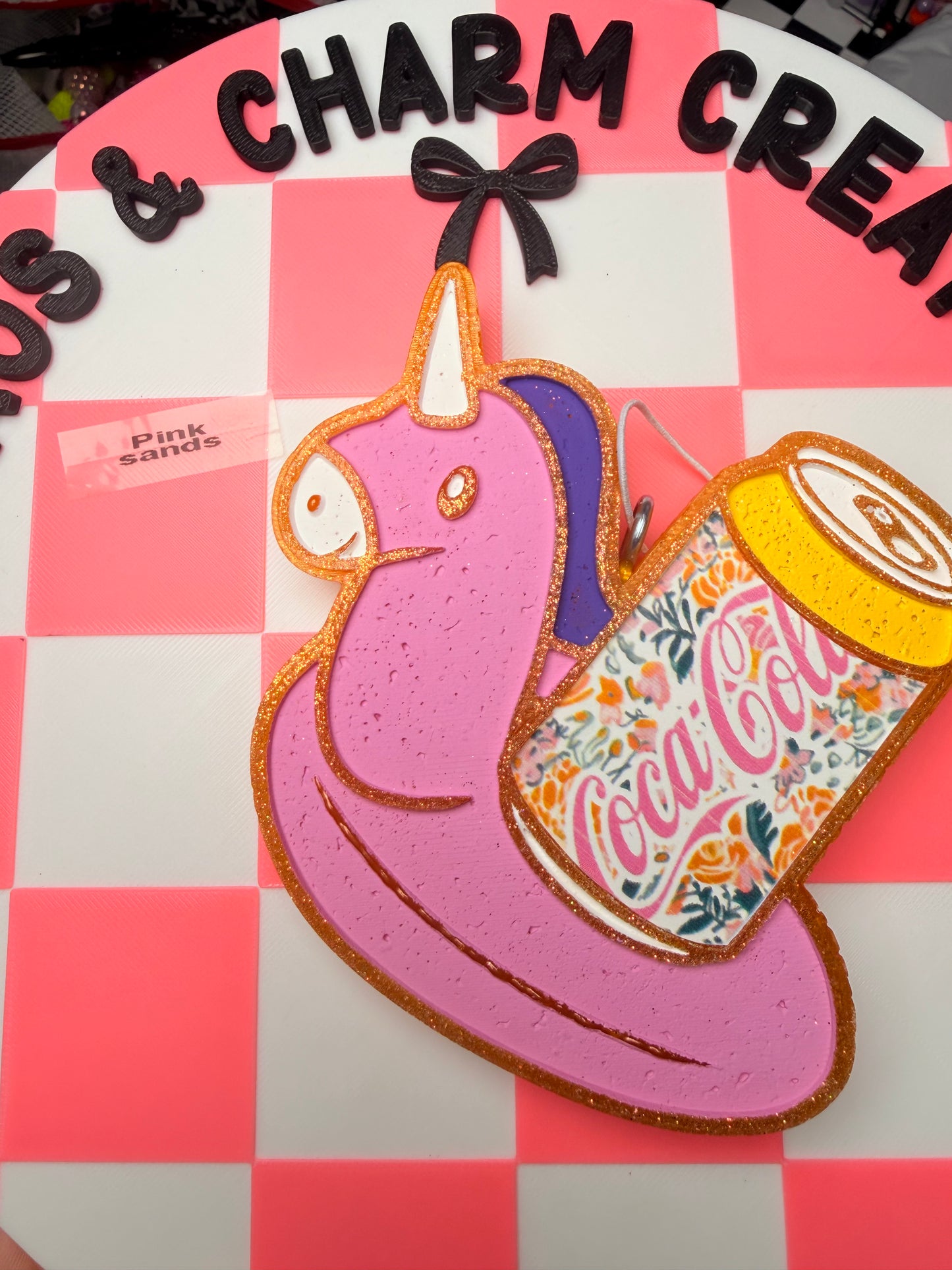 Flamingo cola freshie