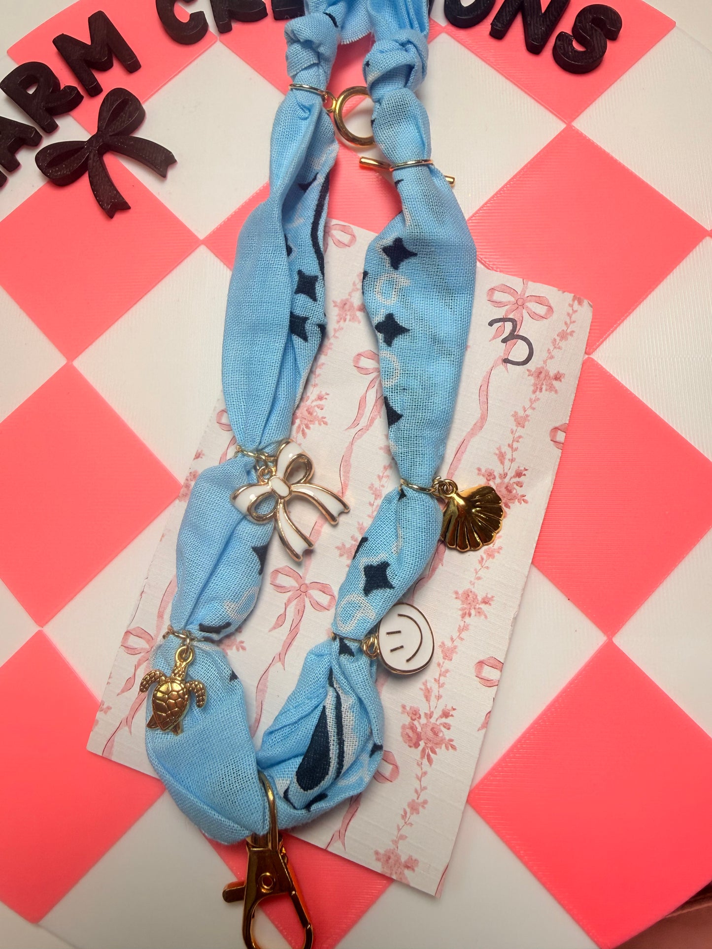 Bandana Charm Freshie Hanger