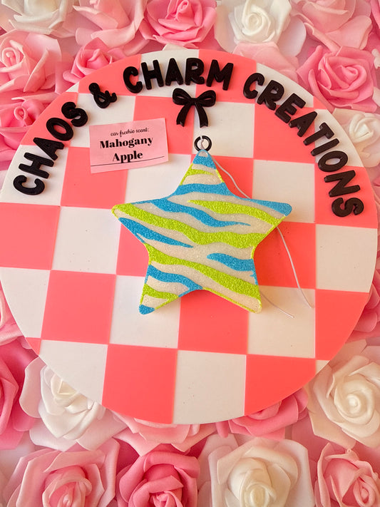 Zebra Star Freshie