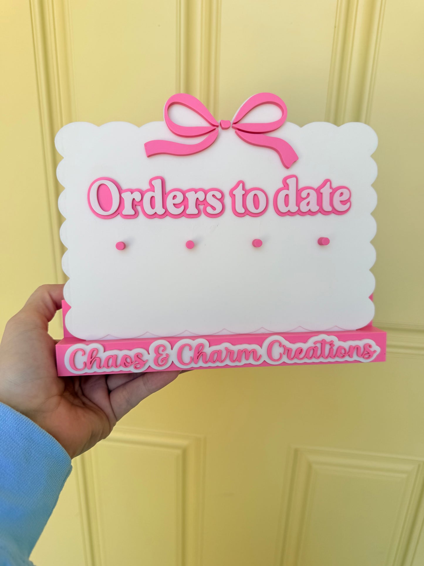 Orders to Date Counter
