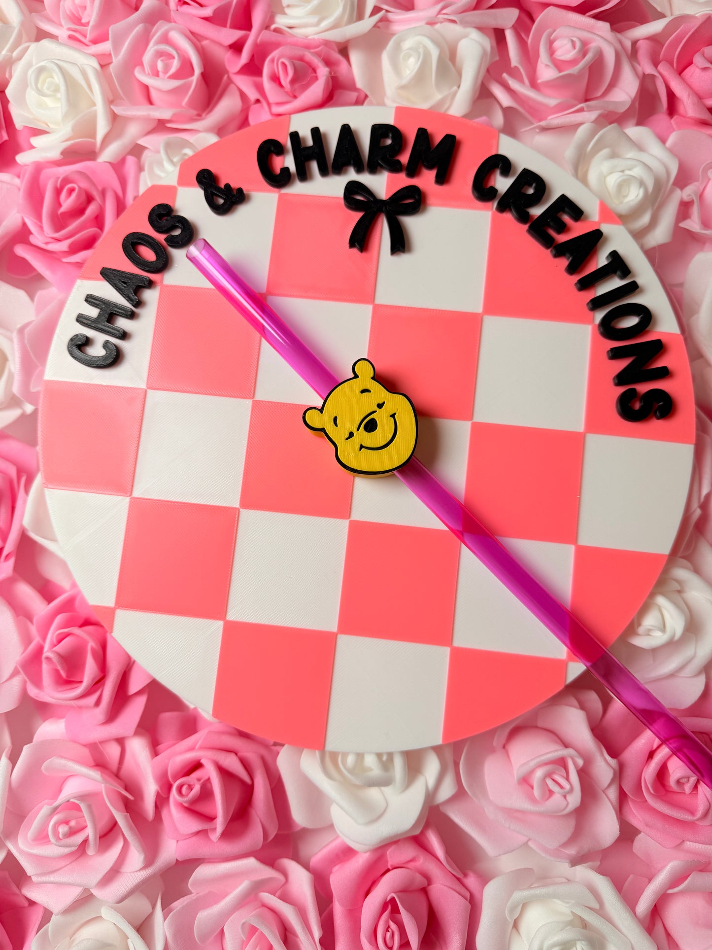Yellow Bear Straw Topper
