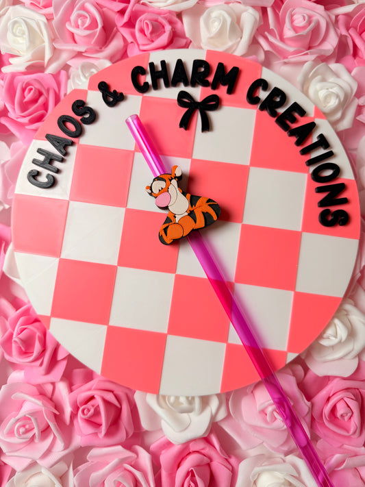 Tigger Straw Topper
