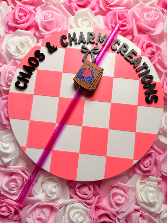 Taco Bell  Straw Topper