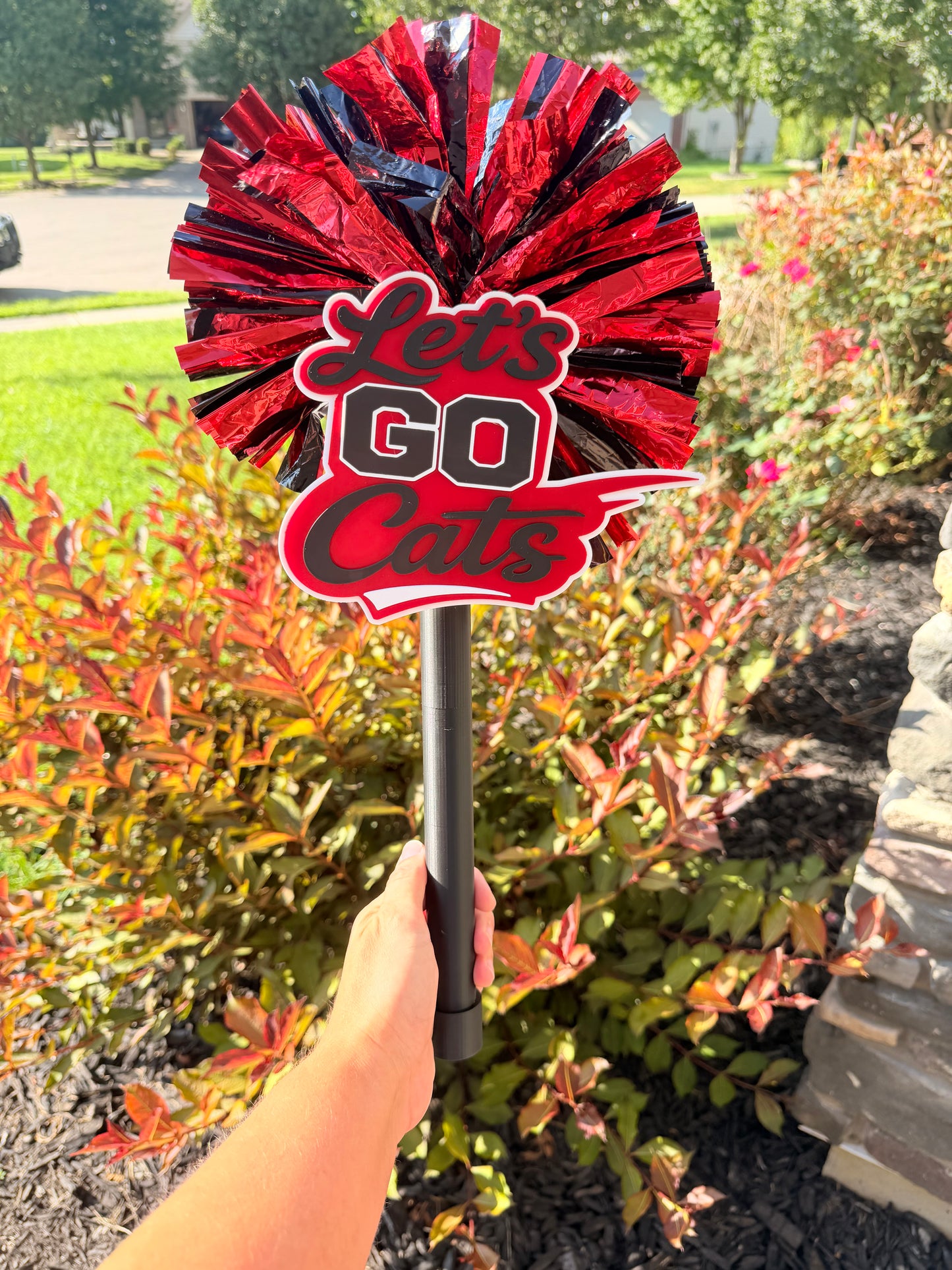 CUSTOM CATS CHEER STICK
