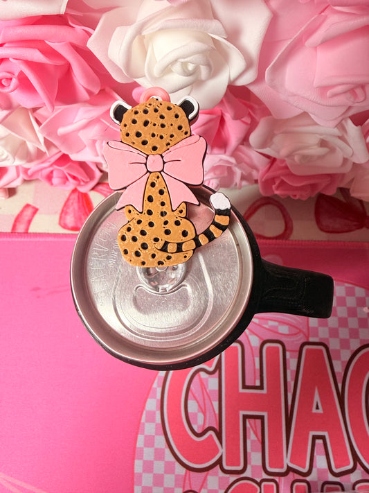 Cheetah with bow  Can Tab Opener