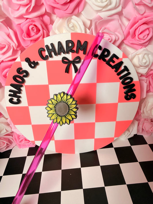 Sunflower Straw Topper
